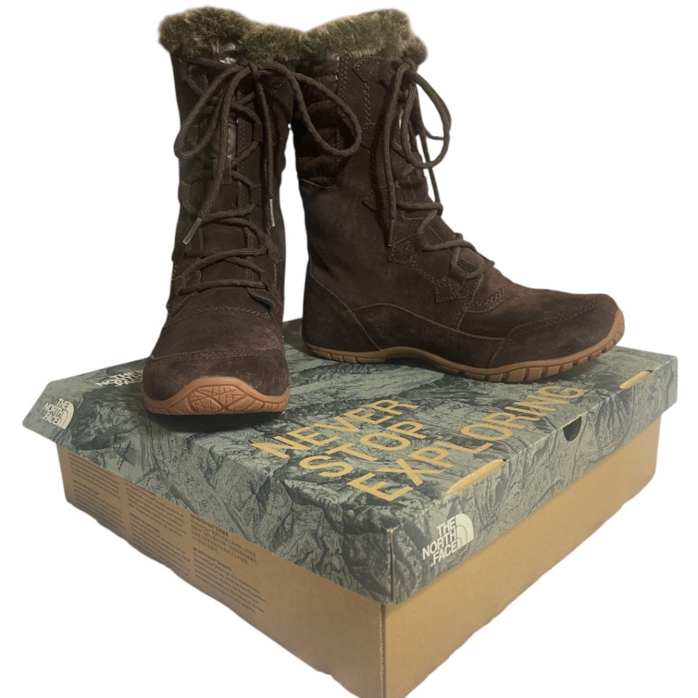 Nuptse Purna II Waterproof PrimaLoft® Silver Eco Insulated Winter Boot Size‎ 7.5